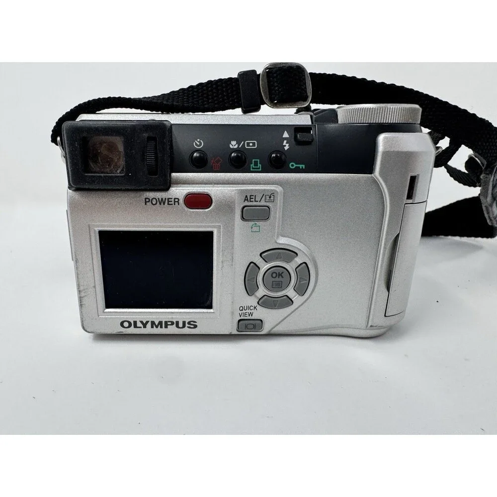 Olympus Camedia C-740 Ultra Zoom 3.2MP Digital Camera Battery Tested No Card